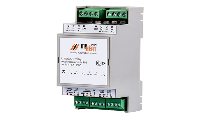 Релейный блок расширения MyHeat RL6 купить в Москве