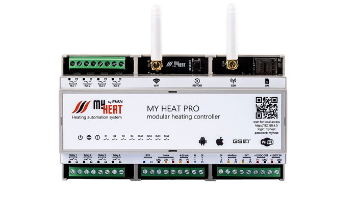 Каталог продукции  Zont MyHeat - установка, монтаж, выезд специалиста по Москве